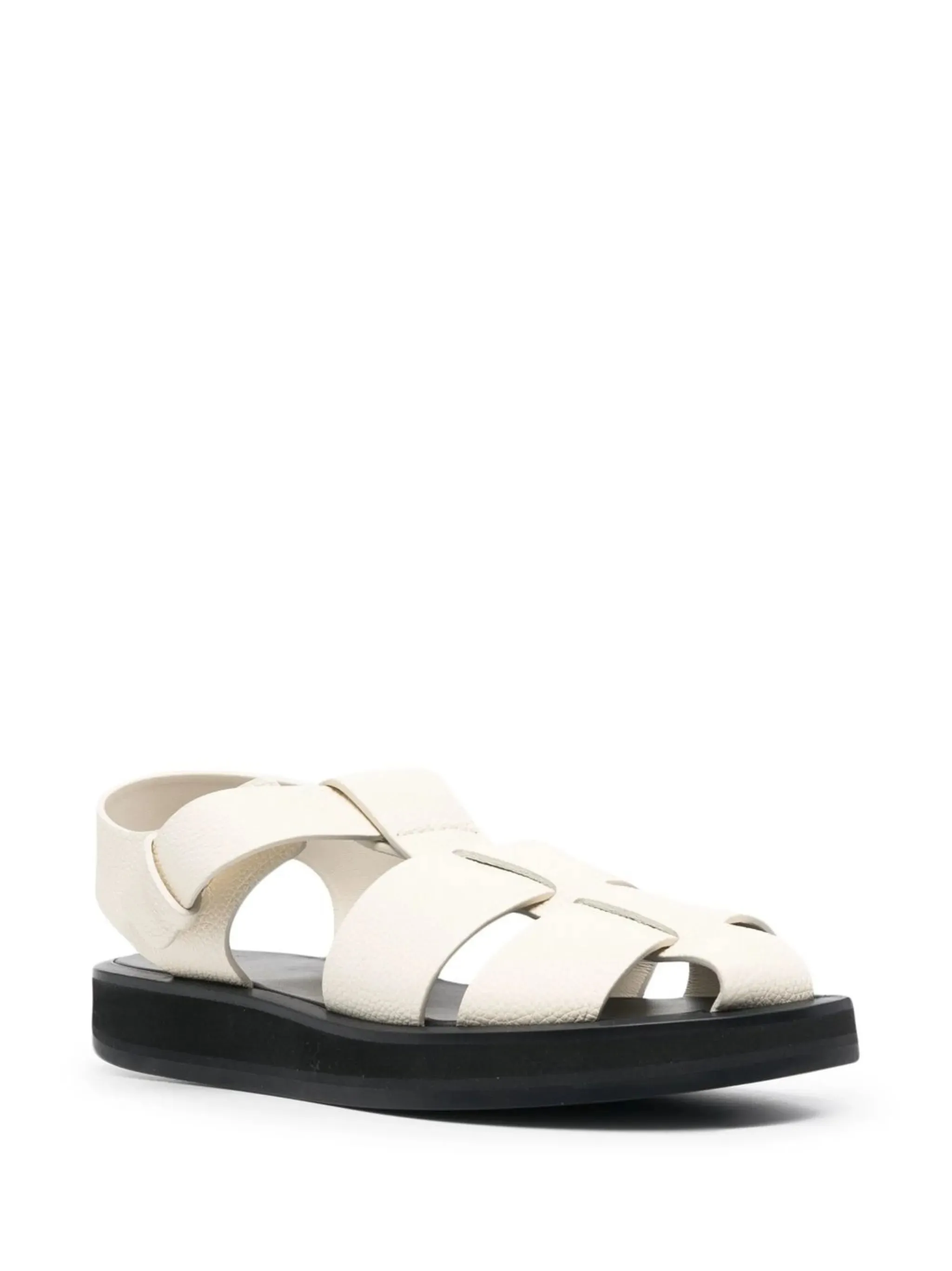 flat lattice-strap Worldwide delivery sandals Great value