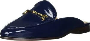Flat Mules Slip Navy Almond All-inclusive Linnie Sam Edelman Chain Curated collection Royal Embellished Toe On