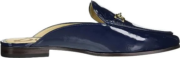 Flat Mules Slip Navy Almond All-inclusive Linnie Sam Edelman Chain Curated collection Royal Embellished Toe On