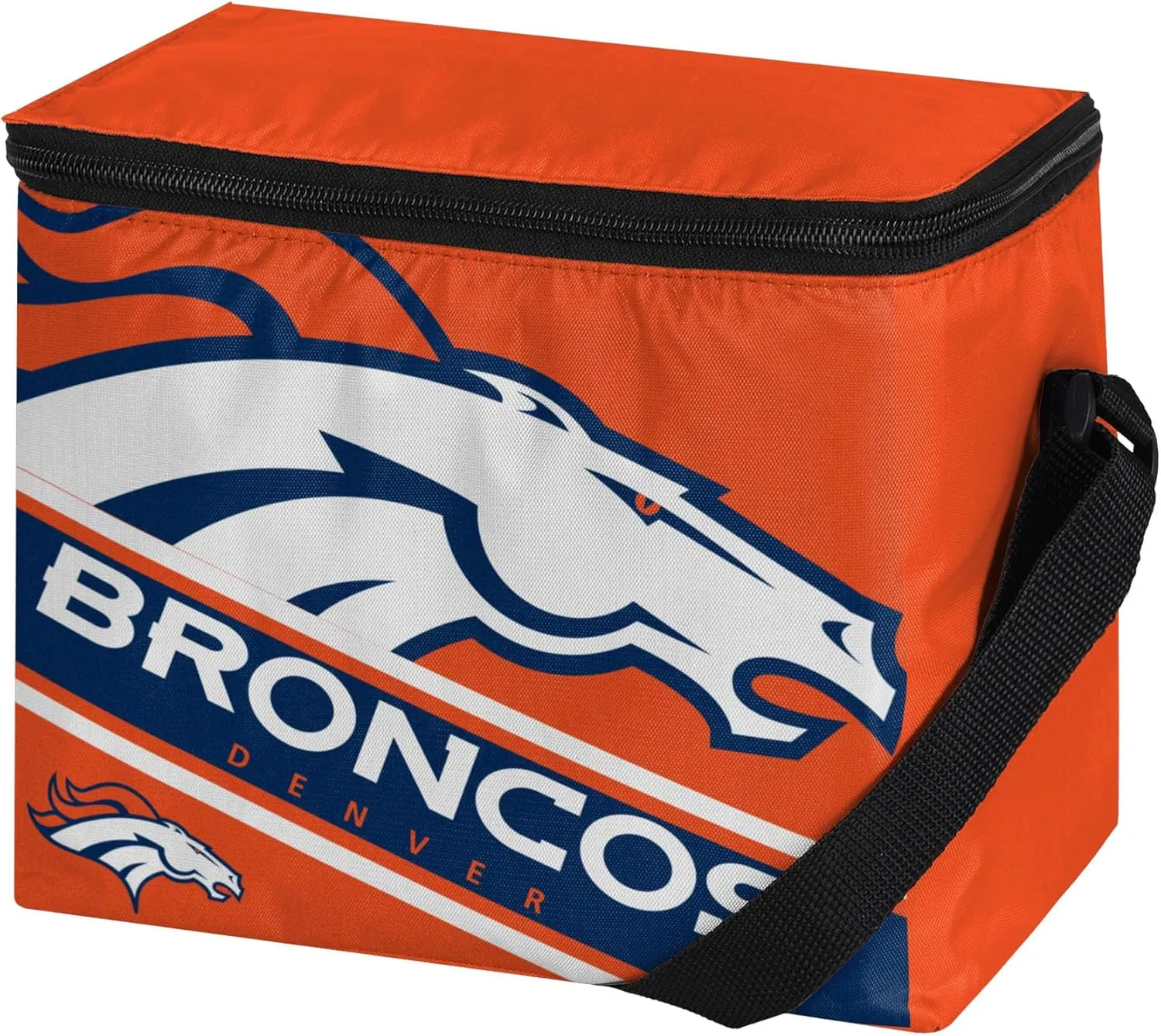 FOCO NFL Big Logo Stripe 6-Pack Cooler