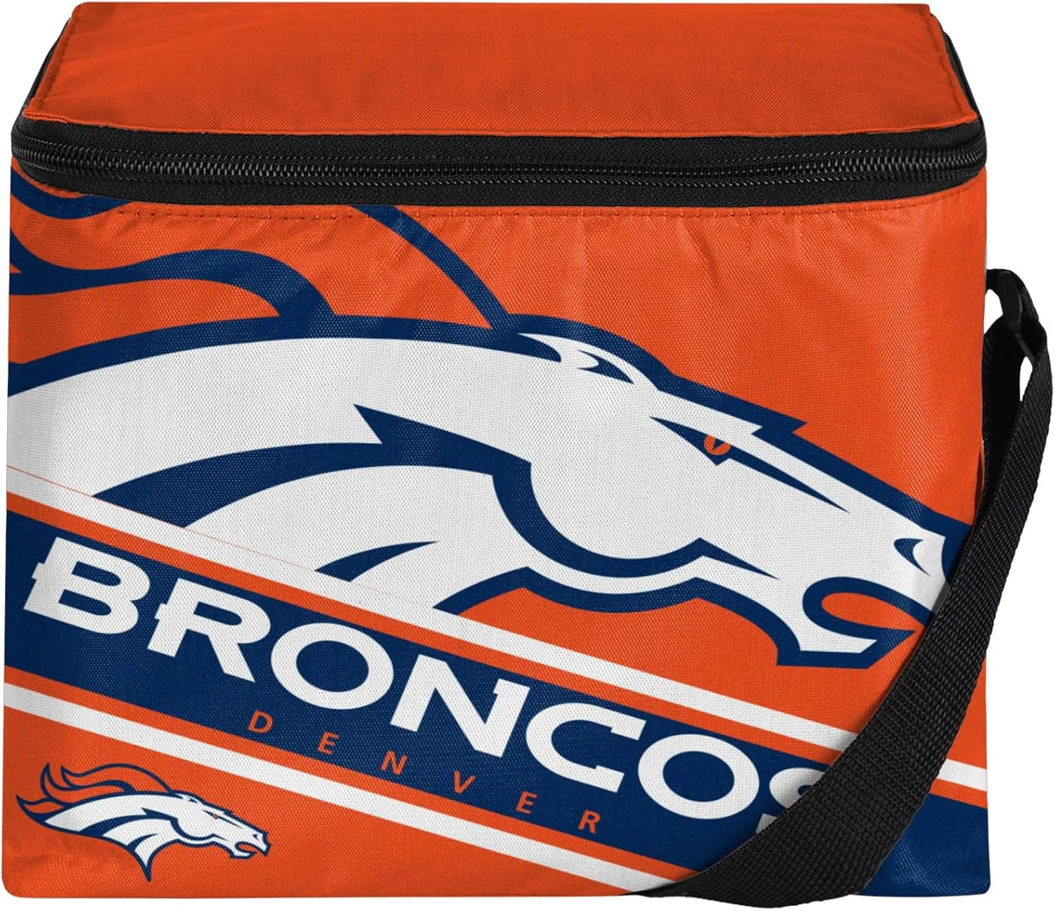 FOCO NFL Big Logo Stripe 6-Pack Cooler