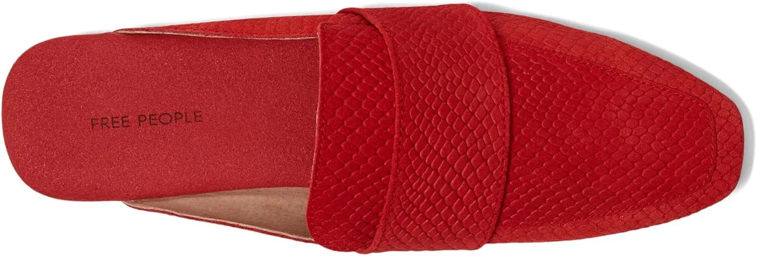 Free People Women's at Ease Embossed Loafer Trend Shoes