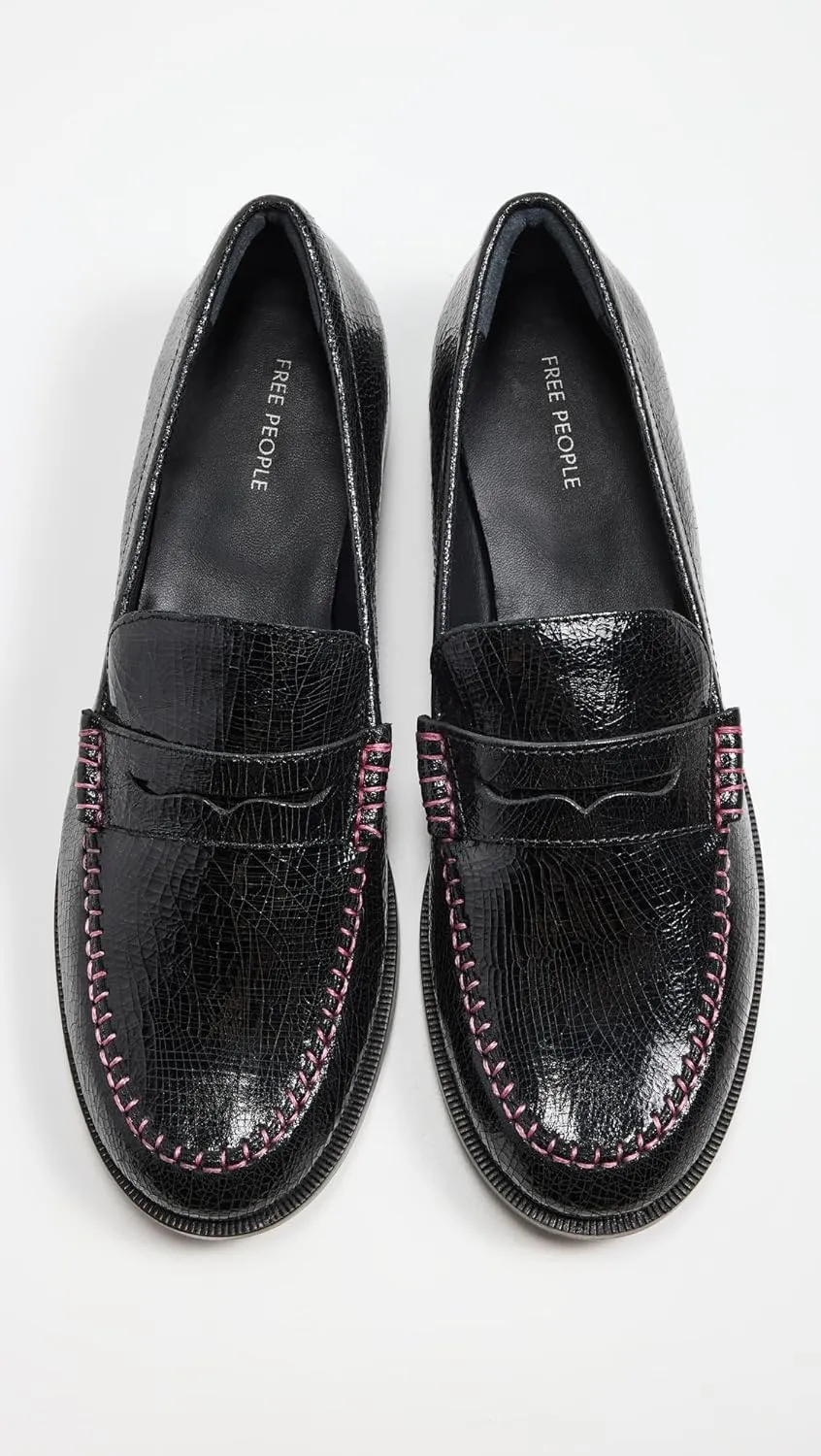 Free People Women's Blanket Stitch Loafers