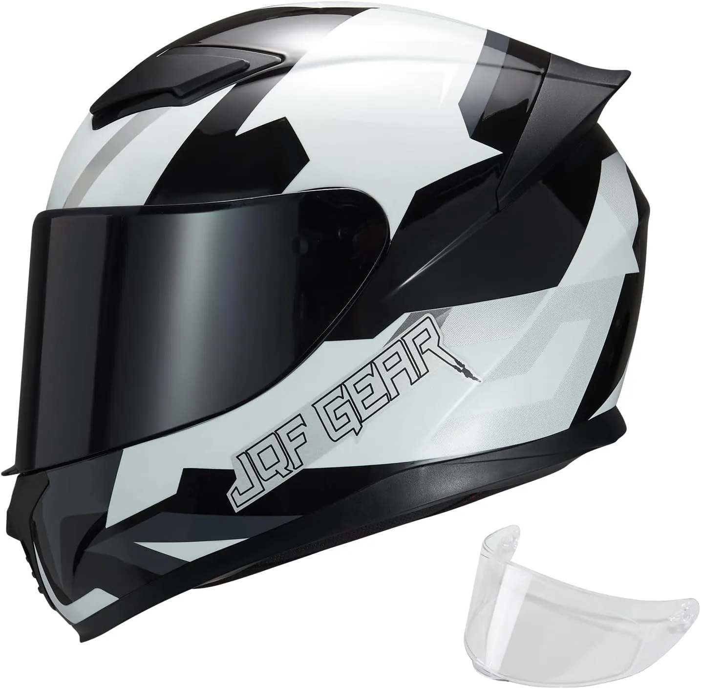 Full Face Motorcycle Helmet WS-607 DOT Approved Motorbike Racing Street Bike Helmets for Adults with Visor