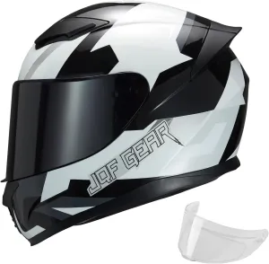 Full Face Motorcycle Helmet WS-607 DOT Approved Motorbike Racing Street Bike Helmets for Adults with Visor