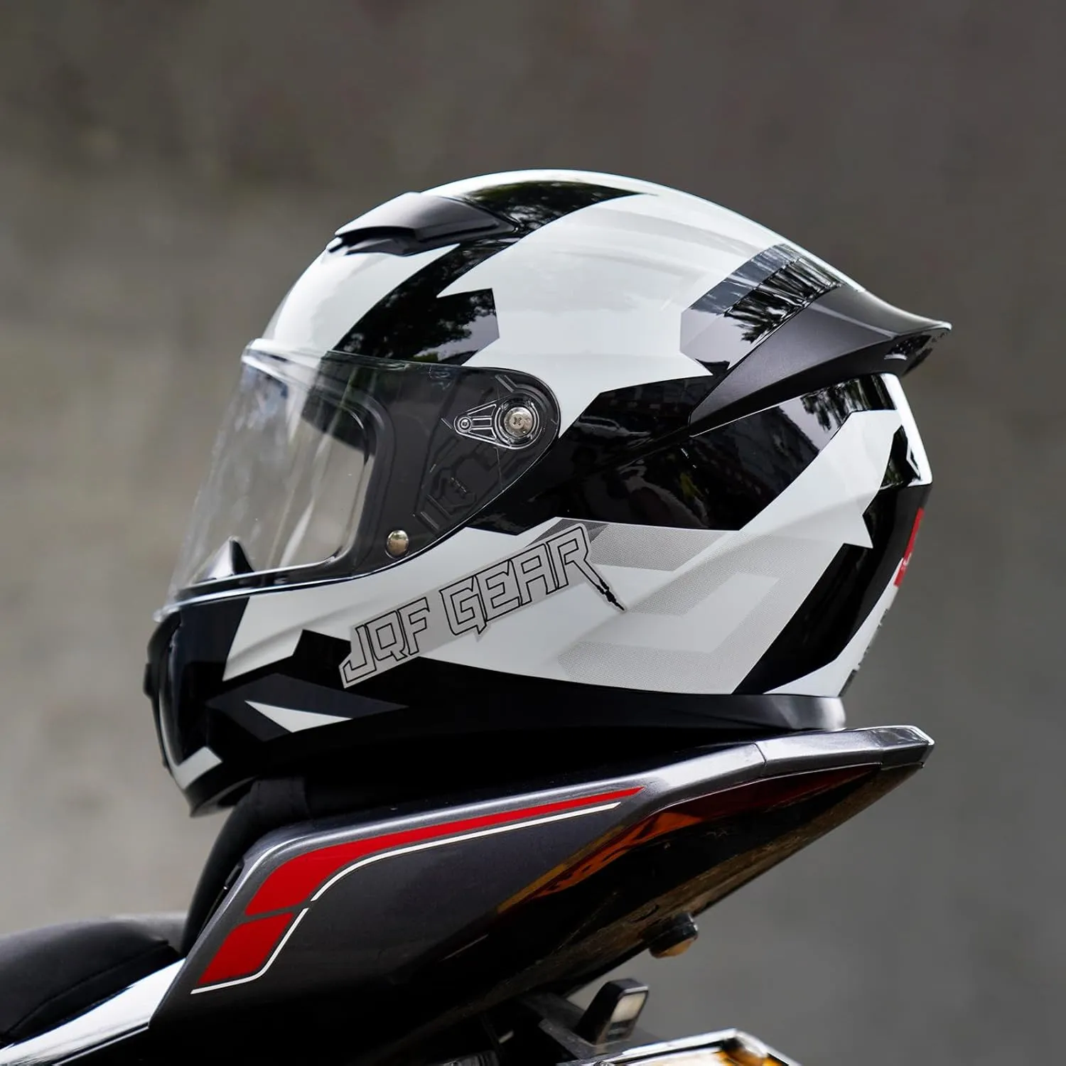 Full Face Motorcycle Helmet WS-607 DOT Approved Motorbike Racing Street Bike Helmets for Adults with Visor