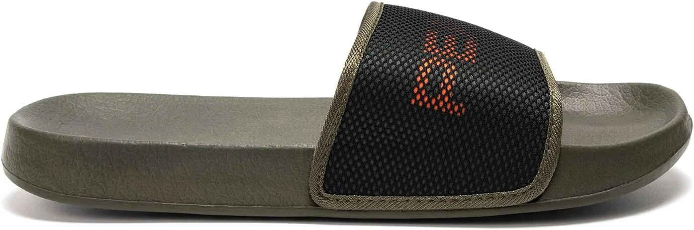 FUNKYMONKEY Men's Casual Sandal Slippers Outdoor Indoor Slide for Men
