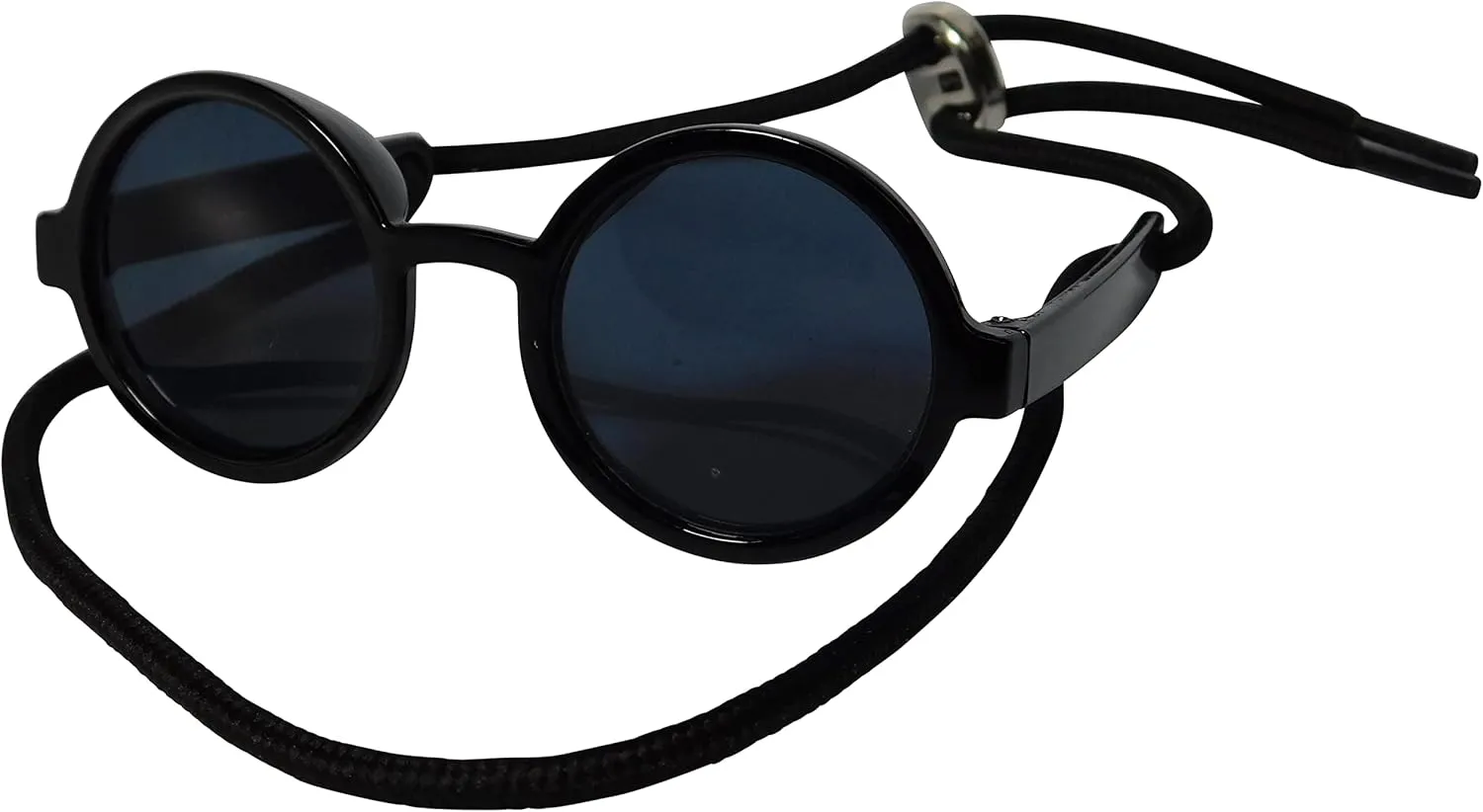 G016 Dog Cat Pet Round Sunglasses Goggles for Small Breed Dogs up to 15lbs (2-Pack Black   Pink-Pink mr)