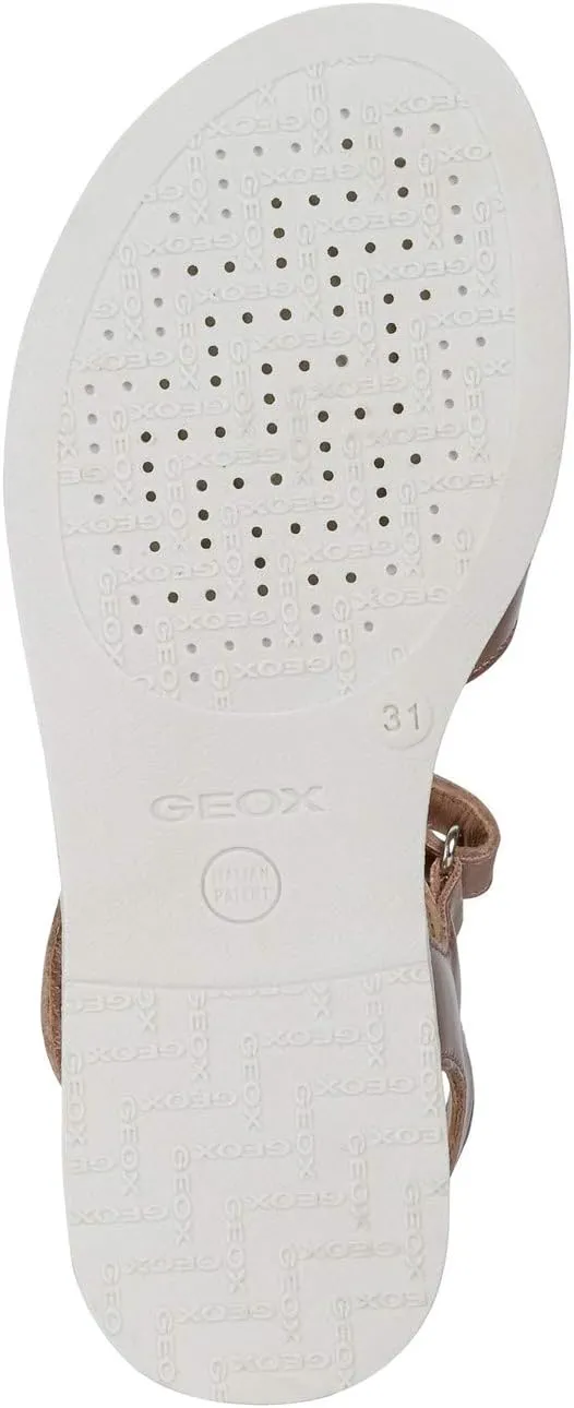 Geox Girl's Open Wedge Sandals Peeptoe