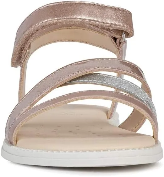 Geox Girl's Open Wedge Sandals Peeptoe