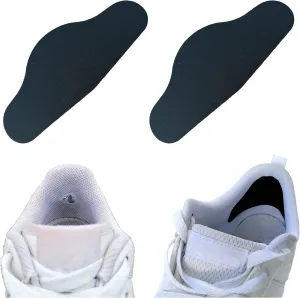 Heel Hole Preventer for Running Shoes, Sneakers, Shoes & Boots. ‘Wrap-Around’ Style self-Adhesive Black Patches. Extremely Strong Patches Prevent and Repair Heel Holes.
