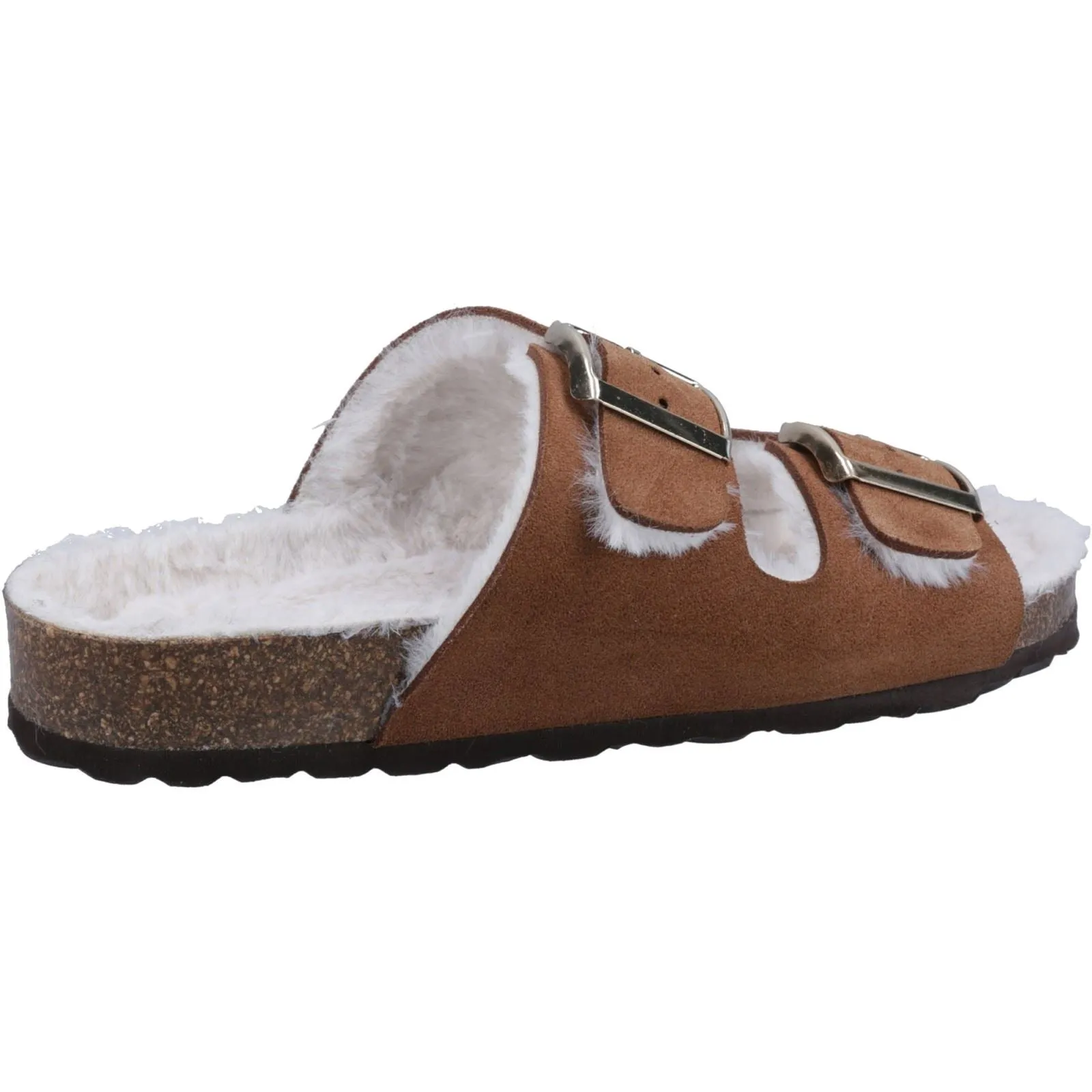 Hush Puppies Women's Jessie Mule Slipper in Tan