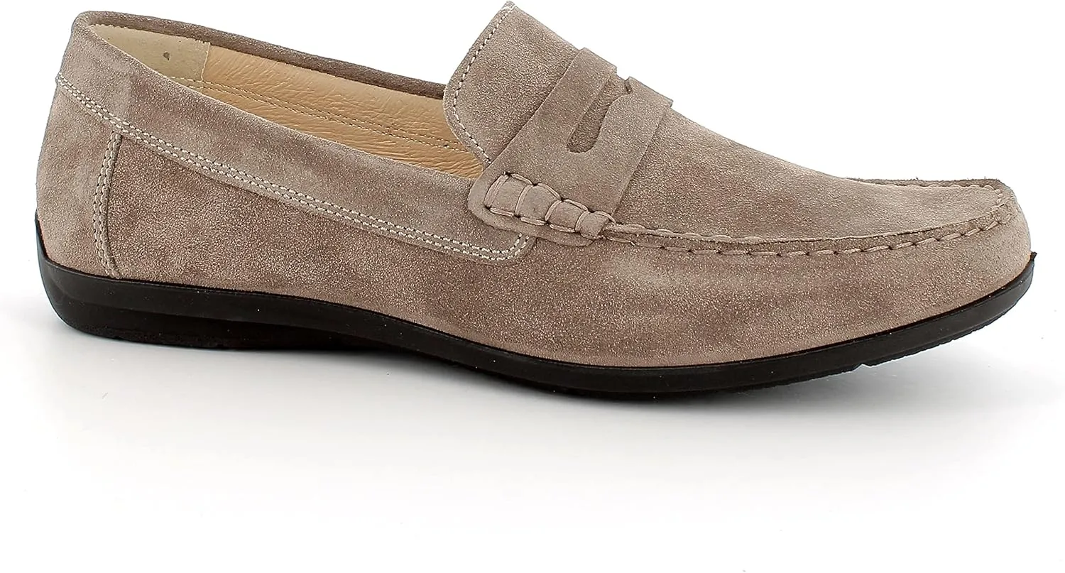 IGI&CO Men's Penny Loafer, Pewter, 10 US