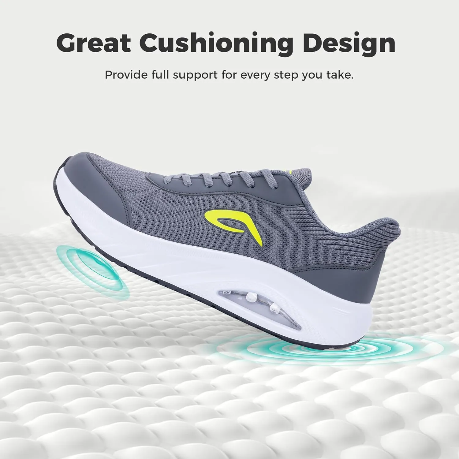 IIV Wide Toe Box Shoes for Men | Arch Support Walking Tennis Sneakers | Orthotic Shoes for Bunions, Plantar Fasciitis, Standing All Day