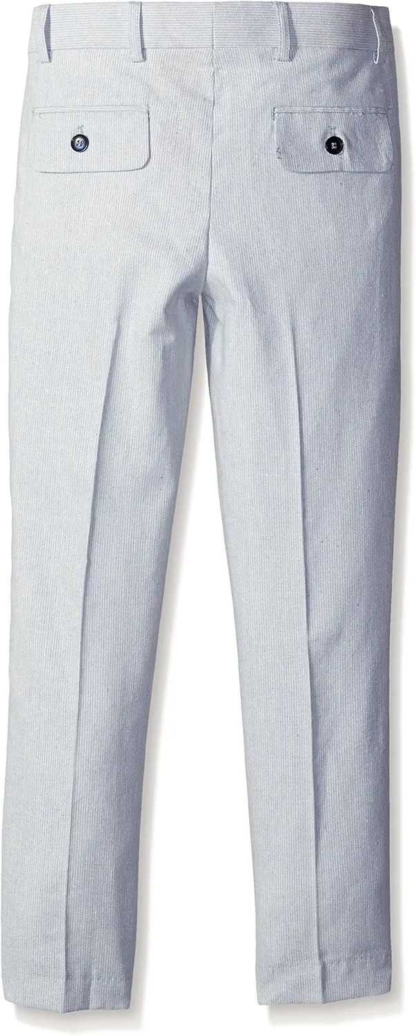 Isaac Mizrahi Boys' Chambray Linen Pants