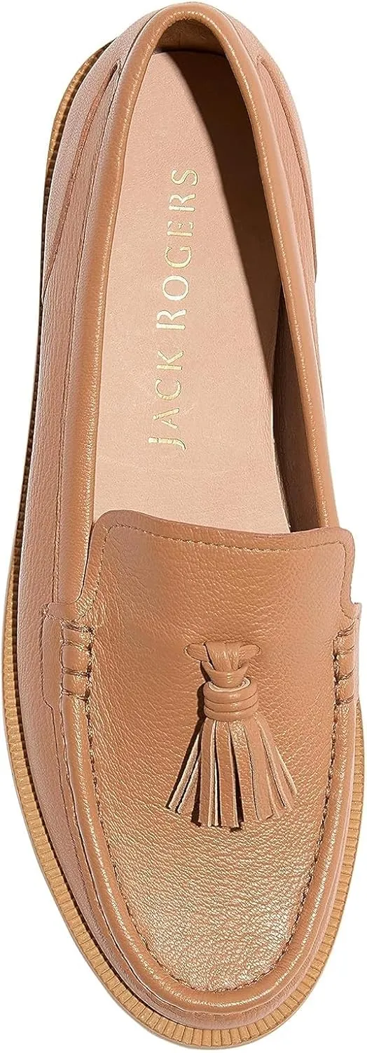 Jack Rogers Women's Hunley Tassel Loafer Leather