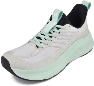 JACKSHIBO Wide Toe Box Men's Running & Tennis Athletic Gym Workout Cross Training Sneakers - Cushioned Memory Foam Thick Zero Drop Sole
