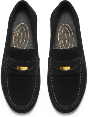 Journey West Suede Tassel Loafer for Women Slip-on Belgian Penny Loafers Shoes for Women in Many Colors