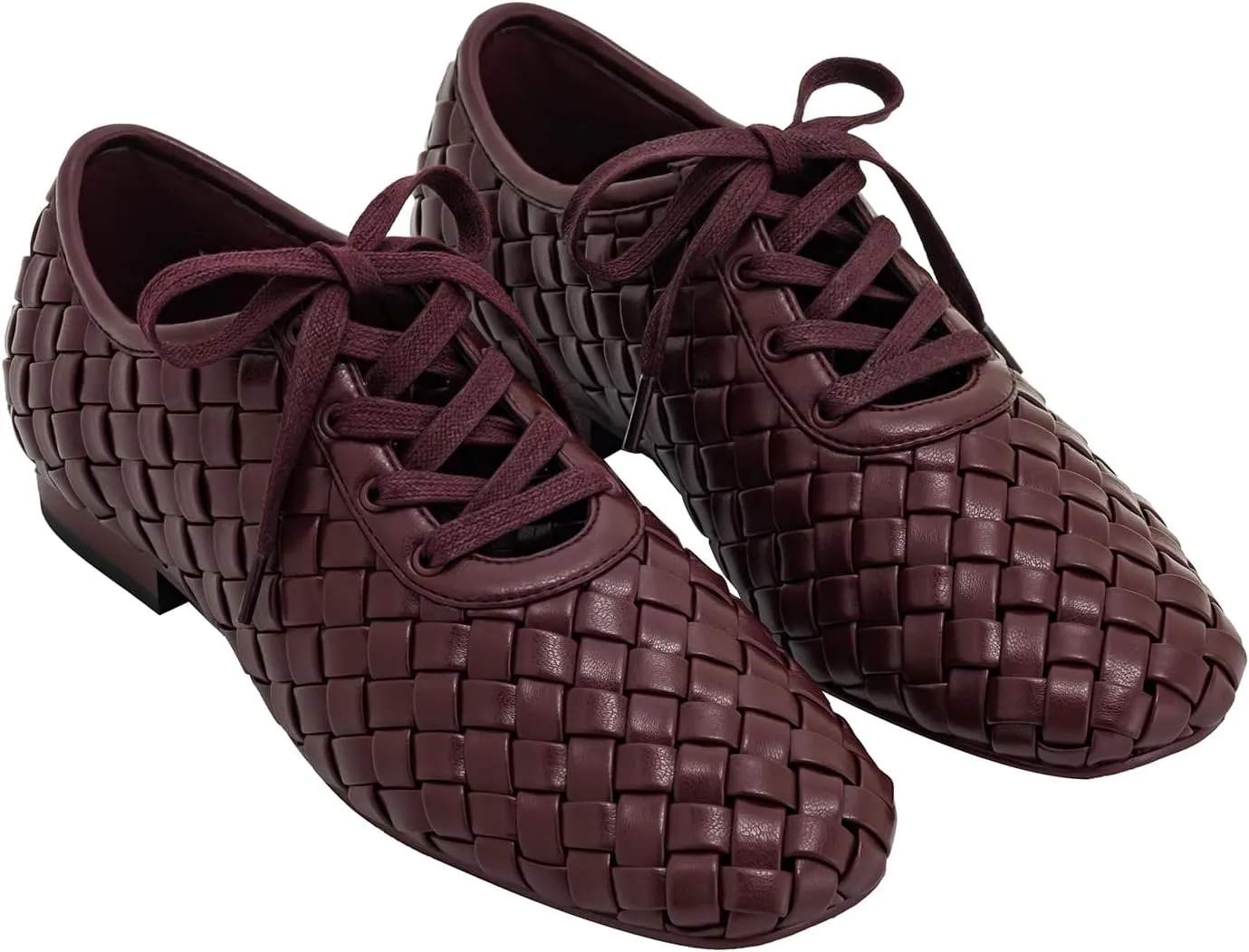 JW PEI Women's Kayla Weave Strap Flat Shoes