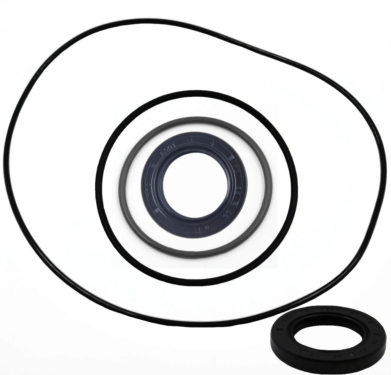 Kawasaki  Mule Bayou 300 4010 3010 Front Differential Seal Kit 1988-2010