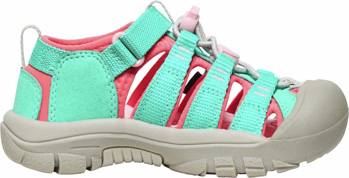 KEEN 1030785 Little Kids' Newport H2 - Bright Aqua/Pink-A-Boo