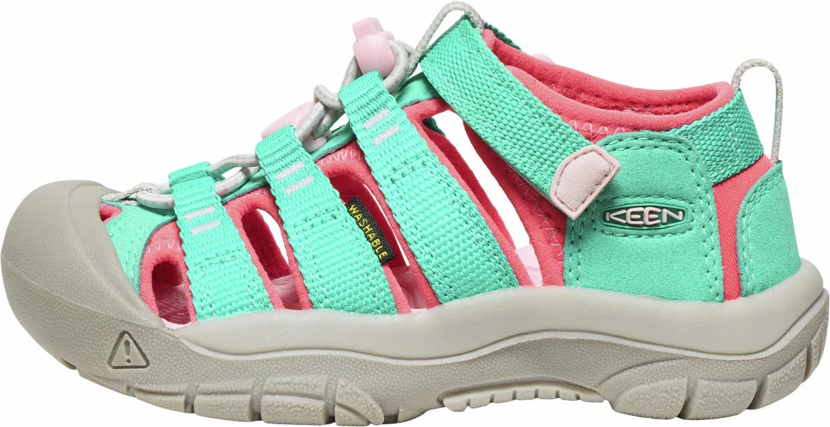 KEEN 1030785 Little Kids' Newport H2 - Bright Aqua/Pink-A-Boo