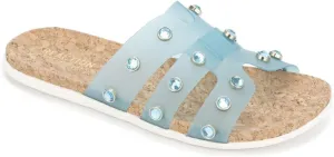 Kenneth Cole Reaction Women's Slim H Band Stud Flat Sandal Platform