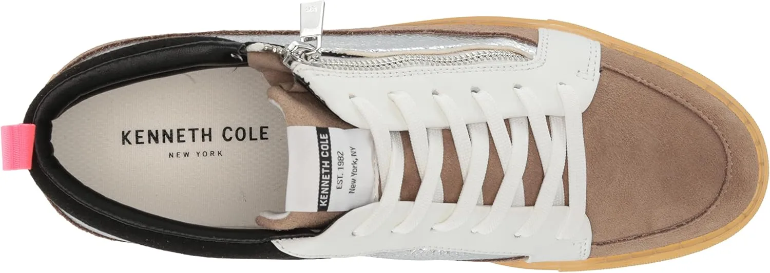 Kenneth Cole Women's Kam Mid-top Zip Sneaker