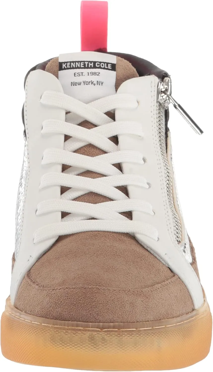 Kenneth Cole Women's Kam Mid-top Zip Sneaker