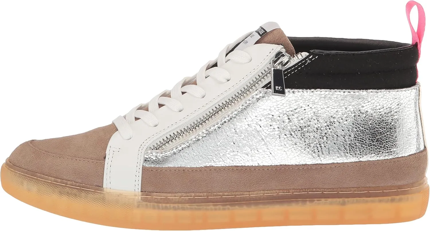 Kenneth Cole Women's Kam Mid-top Zip Sneaker