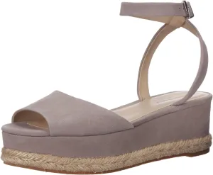Kenneth Cole Women's Lorelei Platform Ankle Strap Espadrille Wedge Sandal