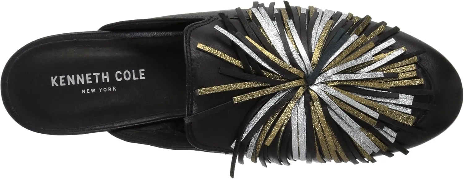 Kenneth Cole Women's Wallice Firework Tassel Flat Mule