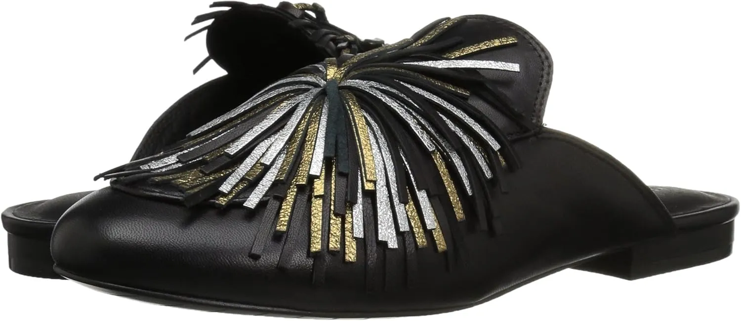 Kenneth Cole Women's Wallice Firework Tassel Flat Mule