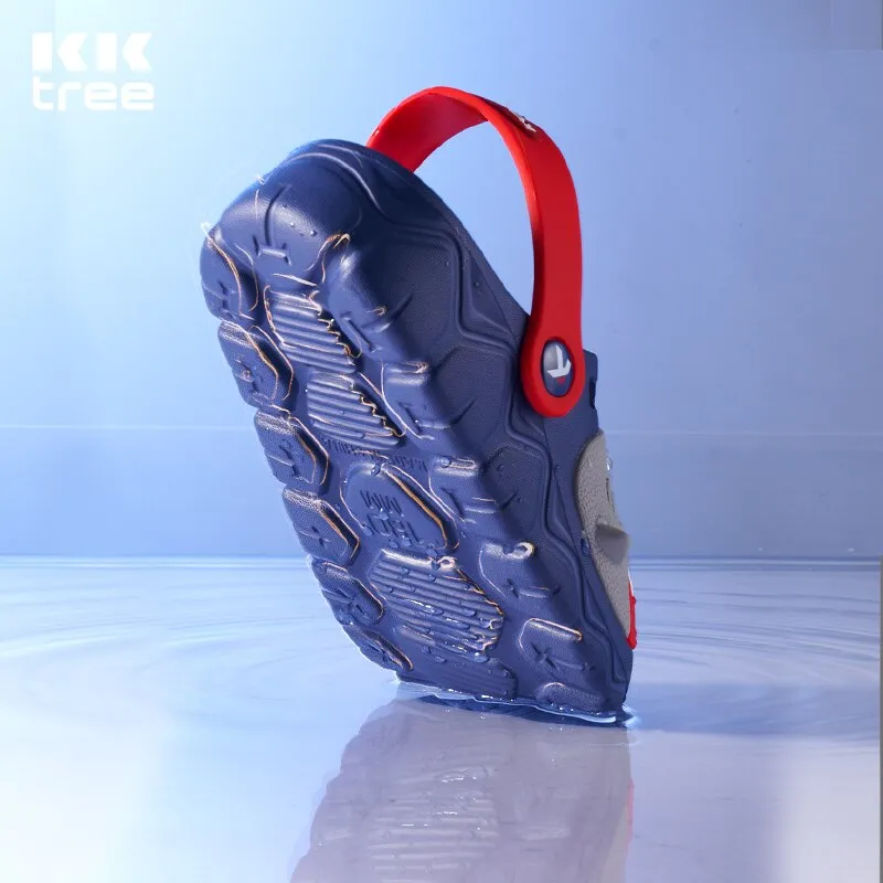 Kocotree Children&#39;s Slippers For Boys and Girls Summer Anti Slip Baby Hole Shoes Indoor Home Sandals and Slippers