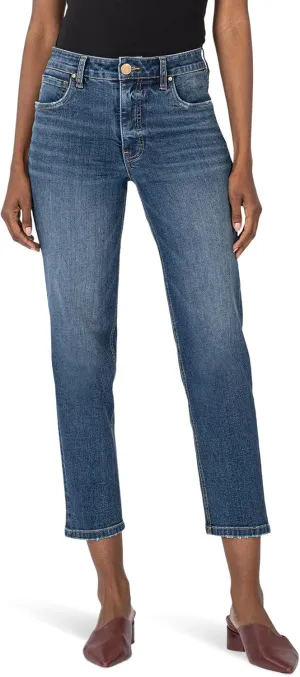 KUT from the Kloth Women's Elizabeth High Rise Fab Ab Straight Leg