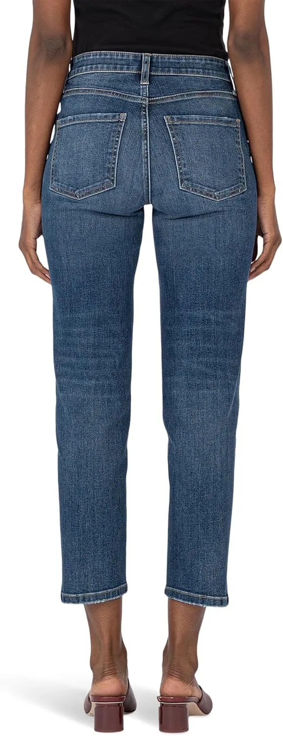 KUT from the Kloth Women's Elizabeth High Rise Fab Ab Straight Leg