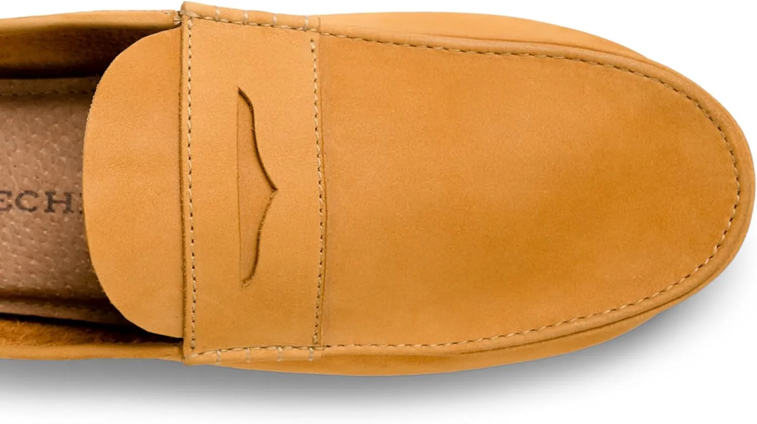 La Leche, Penny Loafer Slippers, Slip-On Indoor Scuffs, Shoes for Home, Full Grain Leather & Memory Foam, Handmade