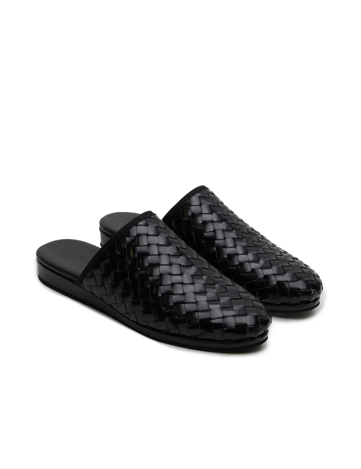 La Tribe | Woven Slip On - Black