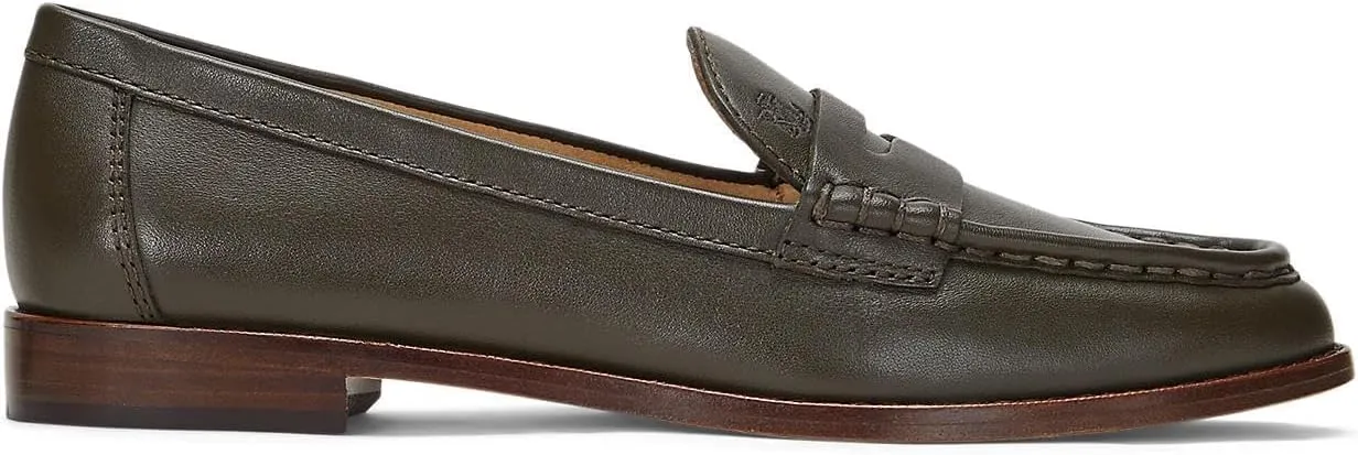 Lauren Ralph Lauren Women's Wynnie Nappa Leather Loafer Penny