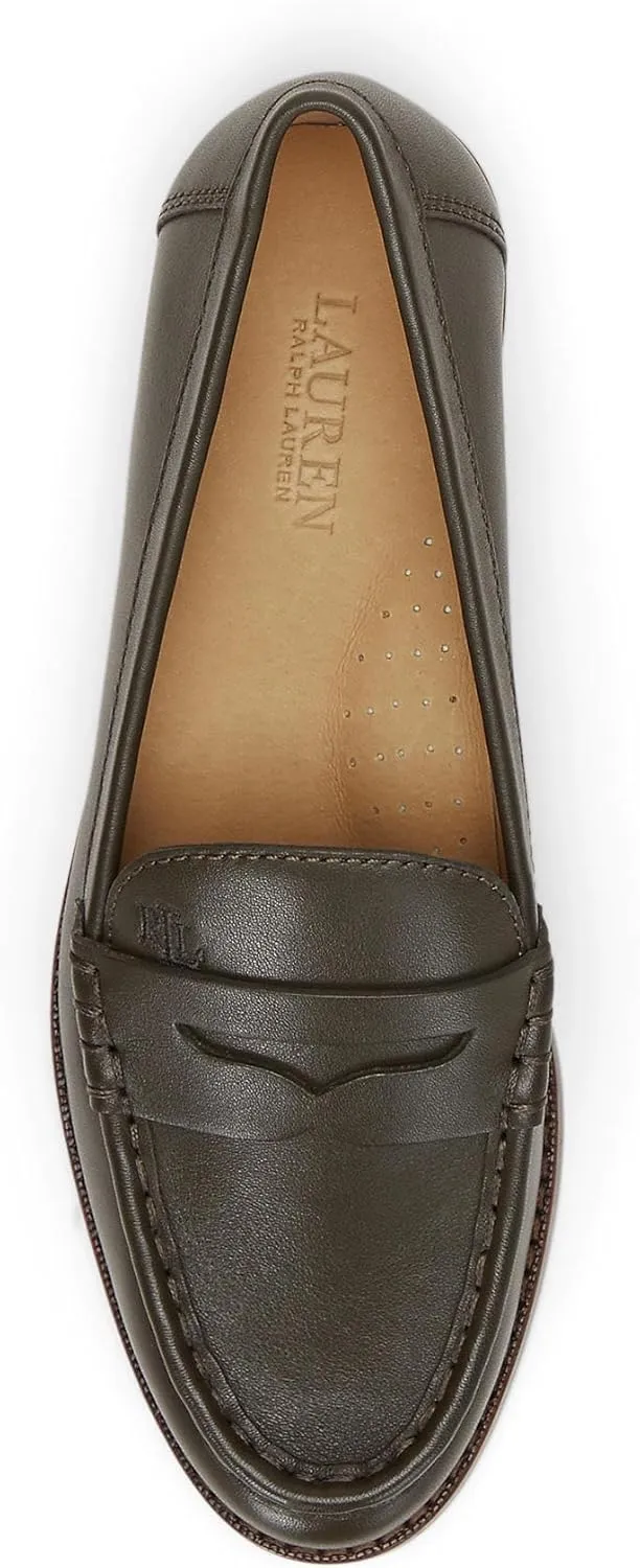 Lauren Ralph Lauren Women's Wynnie Nappa Leather Loafer Penny