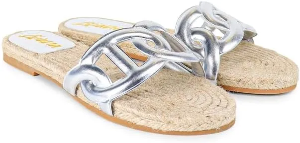 Liliana Footwear Women's Espadrille Flat Sandal, AILEEN-1