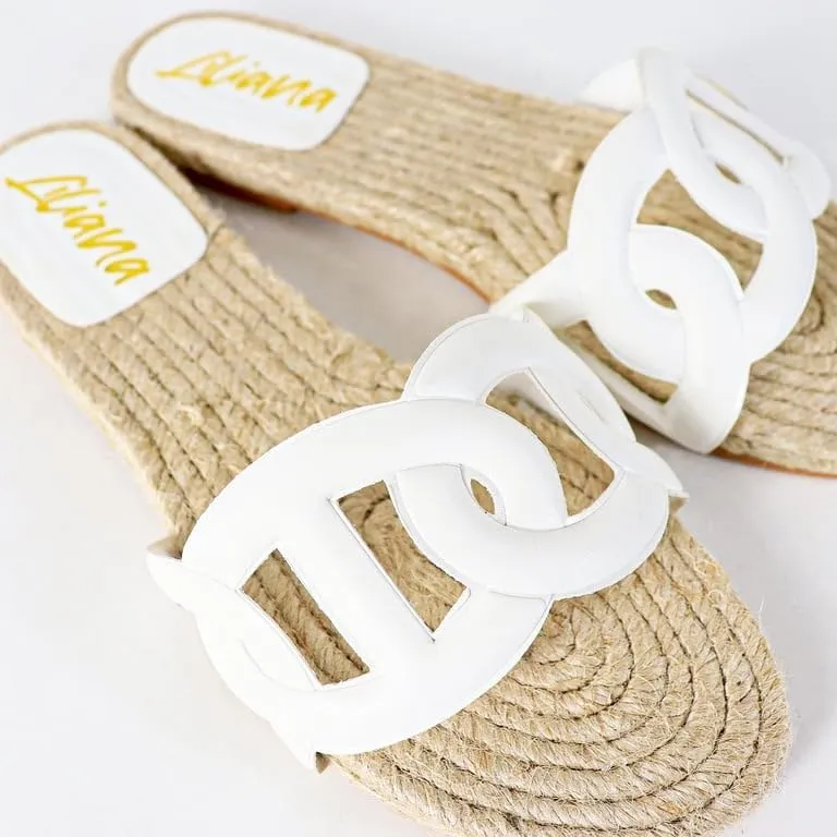 Liliana Footwear Women's Espadrille Flat Sandal, AILEEN-1