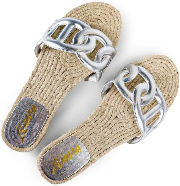Liliana Footwear Women's Espadrille Flat Sandal, AILEEN-1