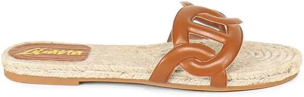 Liliana Footwear Women's Espadrille Flat Sandal, AILEEN-1