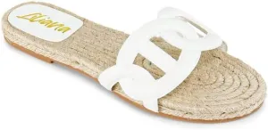 Liliana Footwear Women's Espadrille Flat Sandal, AILEEN-1
