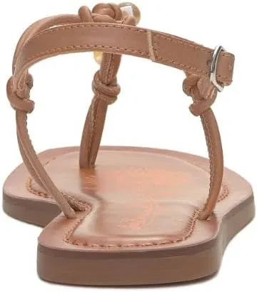 Lucky Brand Women's Beiwen Beaded T-Strap Sandal Flat