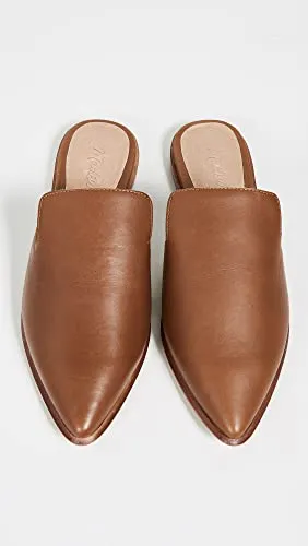 Madewell The Gemma Mule in Leather English Saddle 8 M