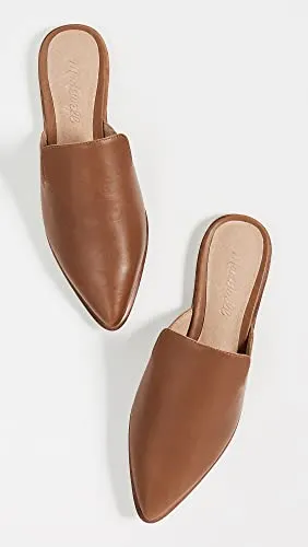 Madewell The Gemma Mule in Leather English Saddle 8 M