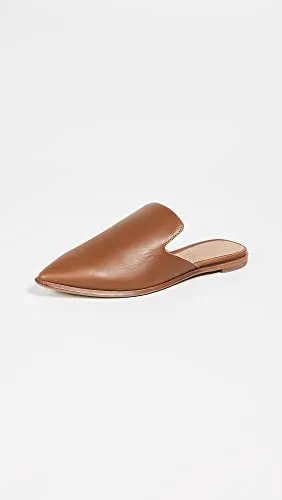 Madewell The Gemma Mule in Leather English Saddle 8 M