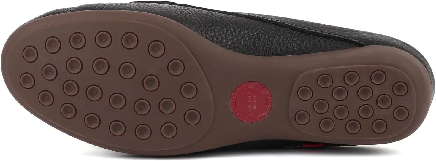 Marc Joseph New York Women's Leather Made in Brazil Luxury Mule Slide with Penny Detail